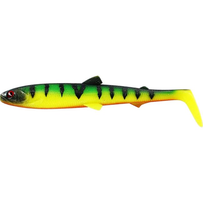 Westin Shadtail 18 cm 53 gr Tiger Perch voor snoek en roofvis