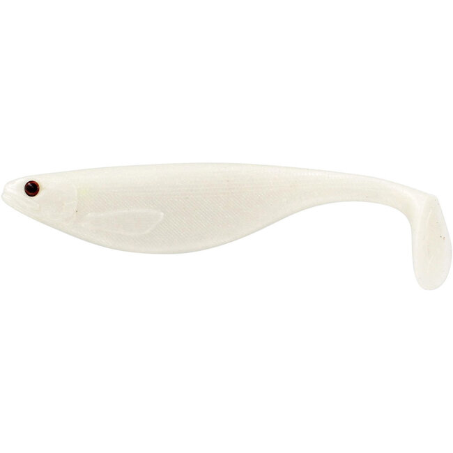 Westin Shad van 7 cm in Pearl voor jiggen en verticalen