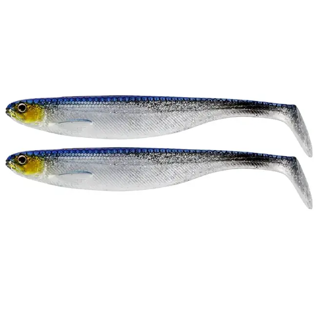 Westin Shadteez Slim 14 cm 17 gr Blue Headlight shad voor roofvis
