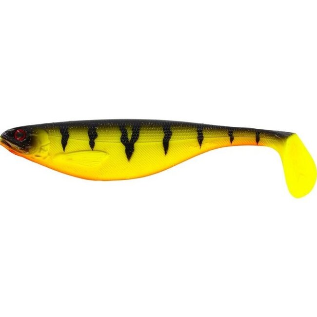 Westin Slanke shad 12 cm 10 gr Fire Perch voor roofvis