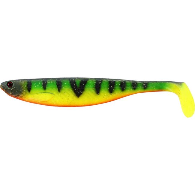 Westin Shadteez Slim 18 cm 33 gr Tiger Perch shad voor snoek