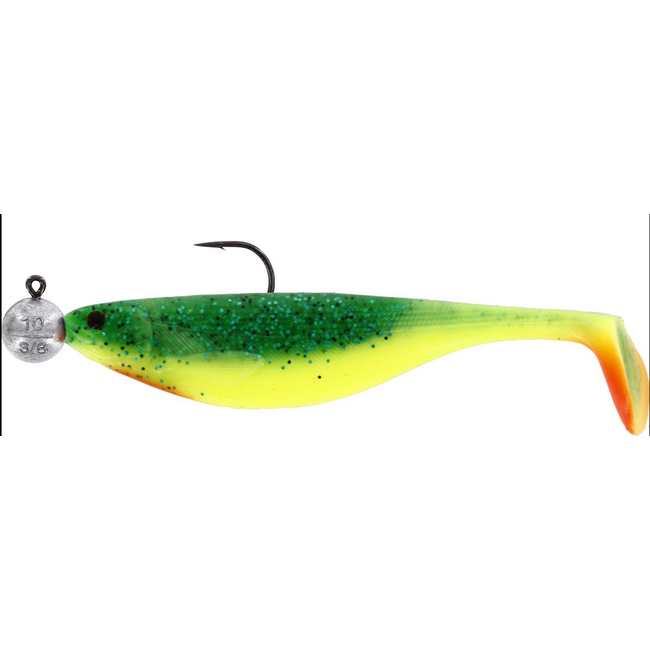 Westin Shadteez 12cm voorgemonteerde shad voor snoek en snoekbaars