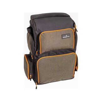 Kinetic Lure Rugzak 2 boxen Olive Melange Orange