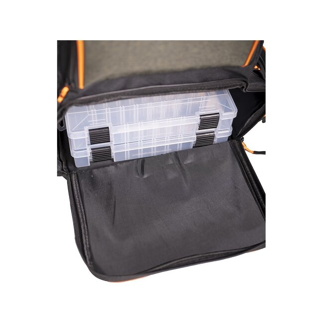 Kinetic Lure Rugzak 2 boxen Olive Melange Orange