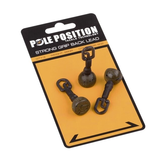 Poleposition Back lead 14 gram met sterke grip voor strakke lijn
