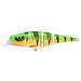 Spro PikeFighter Triple Jointed 110 Slow Foating lengte 11 cm 22 gr UV Fire tiger