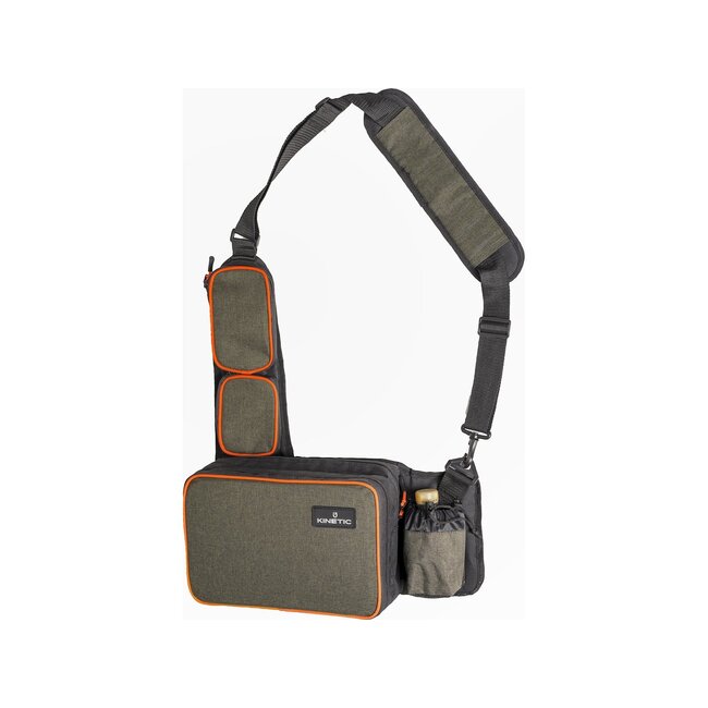 Westin Lure slingbag met opbergbox voor mobiel roofvissen