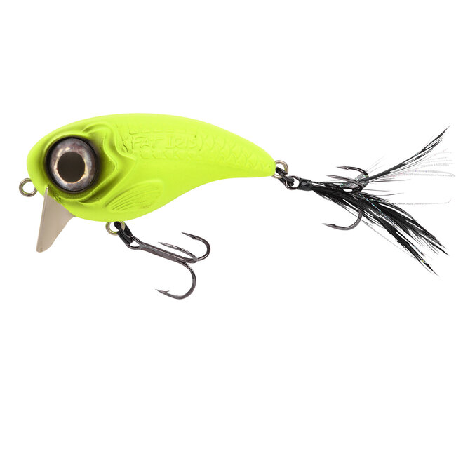 Spro Fat Iris Crankbait 6 cm 18 gr Diepte 3,00 m Yelow Chartreuse