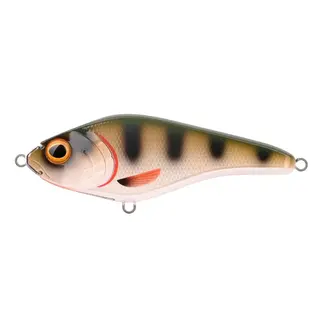 Spro The Rapper Slow Sinking Lengte 12,8 cm  49,6 gr   Diepte 0,3 -1,0 m UV Perch