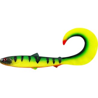 Westin BullTeez Curltail 21 cm 49 gr Tiger Perch