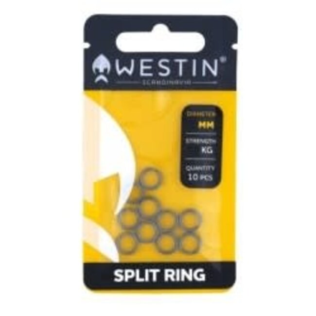 Westin Splitring Black Nickel  0.6 mm