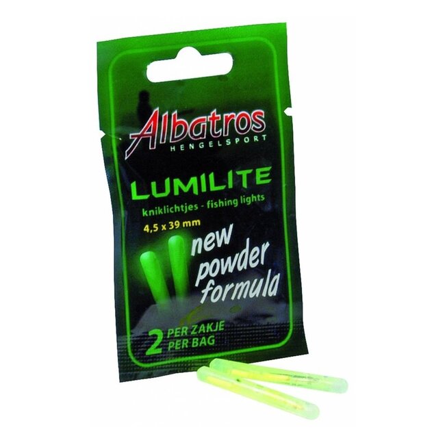 Albatros Breekstaafjes 4,5 x 3,9 mm voor dobber en toplicht