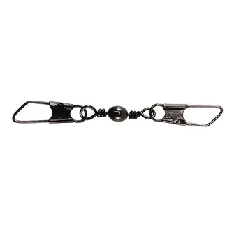 Spro Double Safety Snap Swivel Maat   18