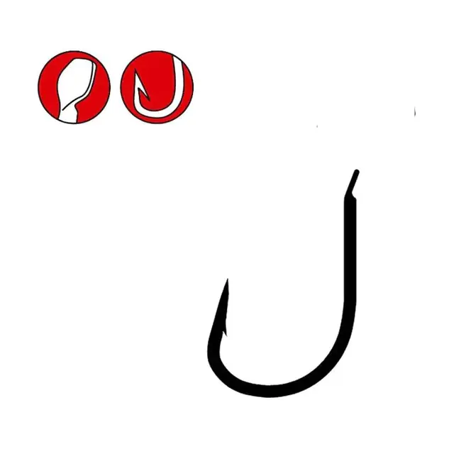 Gamakatsu Haakmaat 12 voor vaste stok en witvismontages