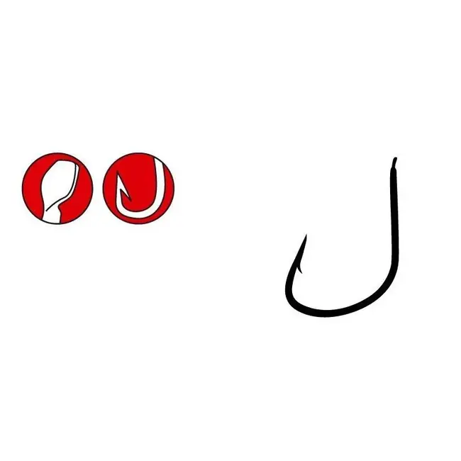 Gamakatsu Allround haak maat 22 voor fijne witvismontages