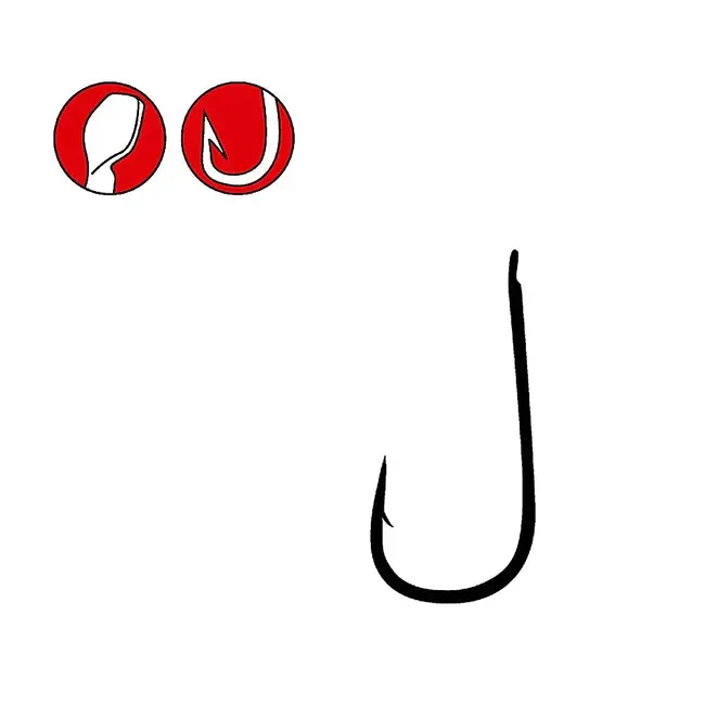 Gamakatsu Haak maat 12 voor witvis op voorn en brasem