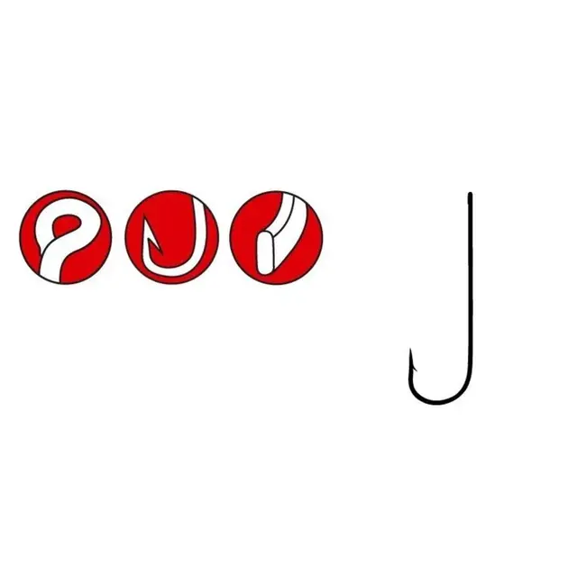 Gamakatsu Haakmaat 6 voor streamers en zeevissen