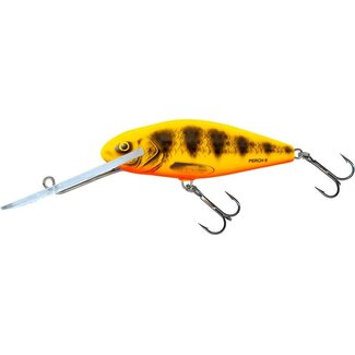 Salmo Perch 8 cm 12 gr Diuikdiepte 0,5-2,0 m Yellow Red Tiger