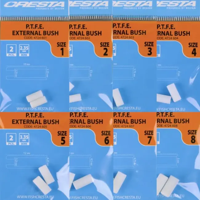 Cresta Ptfe External Bush Maat 2,75 mm