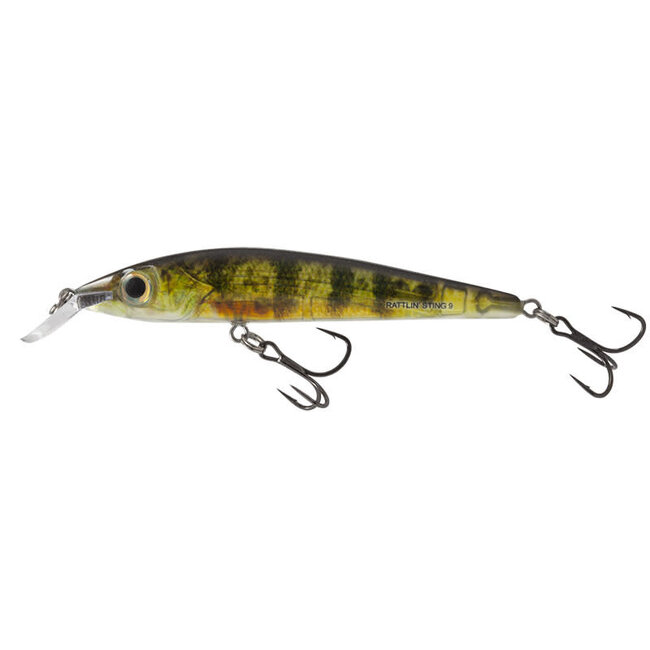 Salmo Rattlin Sting 9 cm Real Yellow Perch voor roofvis