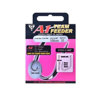 Gamakatsu A1 Team Feeder Fine Carp 100 cm Haakmaat   14 0,16mm