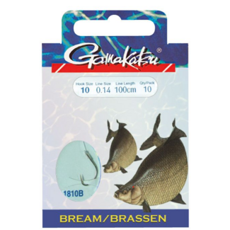 Gamakatsu Bream Feeder LS-1810B 100 cm Haakmaat 10 0,14 mm