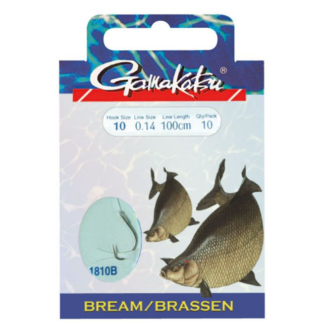 Gamakatsu Bream Feeder LS-1810B 100 cm Haakmaat 10 0,14 mm