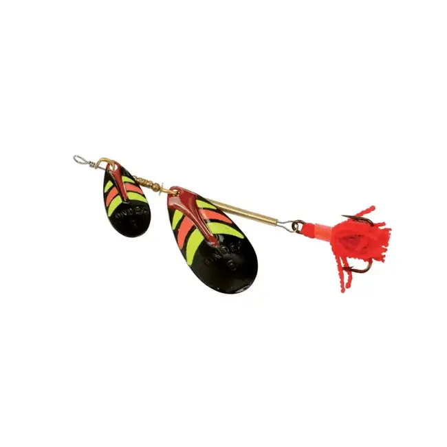 Ondex Tandem spinner 11,5 gram Neon Black voor roofvis