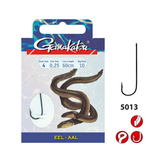 Gamakatsu Eel LS-5013 60 cm Haakmaat 6 0,22 mm