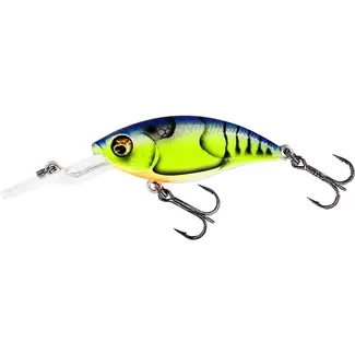 Westin Buzzbite 4 cm 4 gr Duikdiepte 0,5 -1,5 m Chartreuse Blue Craw