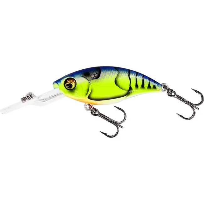 Westin Buzzbite 4 cm 4 gr Duikdiepte 0,5 -1,5 m Chartruese Blue Craw