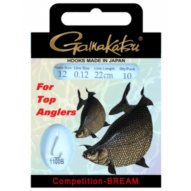 Gamakatsu Competition Bream LS-1100B  22 cm Haakmaat 14 0.14 mm