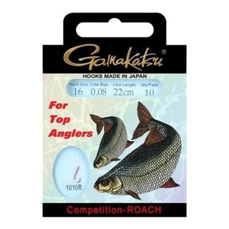Gamakatsu Competition Roach LS-1010R  22 cm Haakmaat 16 0,08 mm