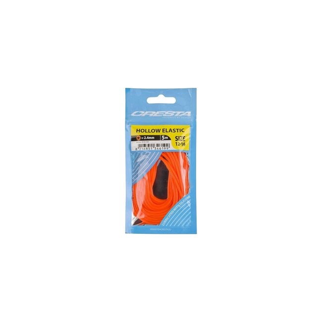 Cresta Hollow Elastic 5m Fluo Orange 2,4 mm