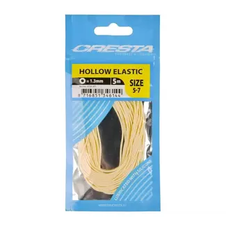 Cresta Hollow Elastic 5 m White 1,3 mm