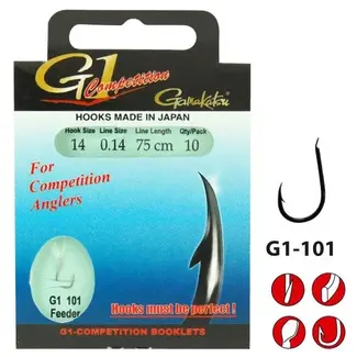 Gamakatsu G1-Competition 101 100 cm Haakmaat 10 0,18 mm