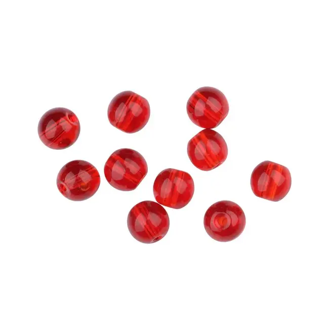 Westin Glaskralen 4 mm rood voor Carolina- en Texas-rigs