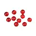 Westin Glass Beads Red  4 mm