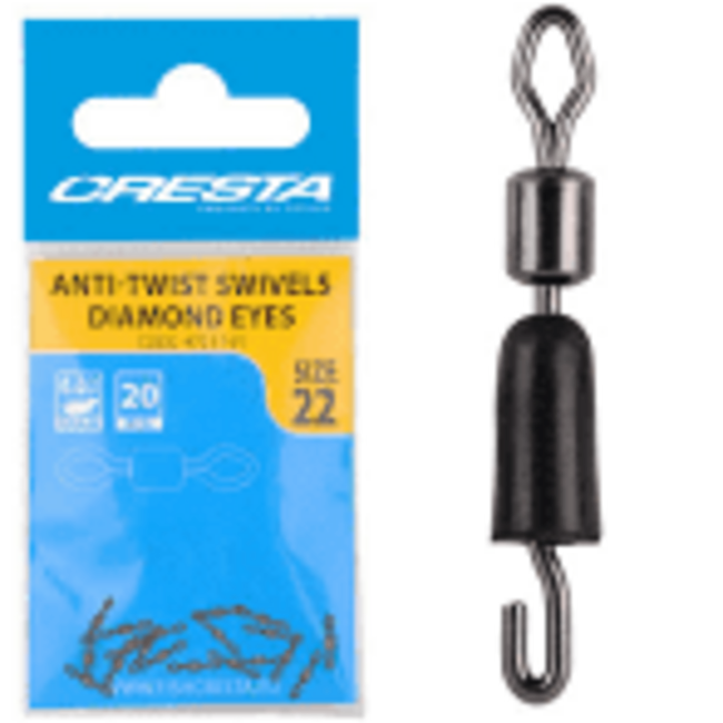 Cresta Onderlijn wartel maat 12 voor snelle wissel aan je montage