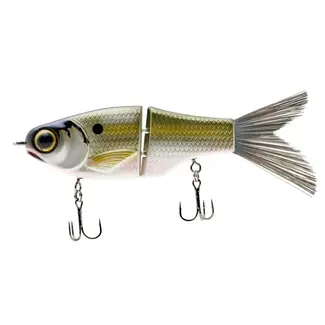 Spro KGB Lil Guy Slow Sinking 12 cm 25 gr Platinum Shad