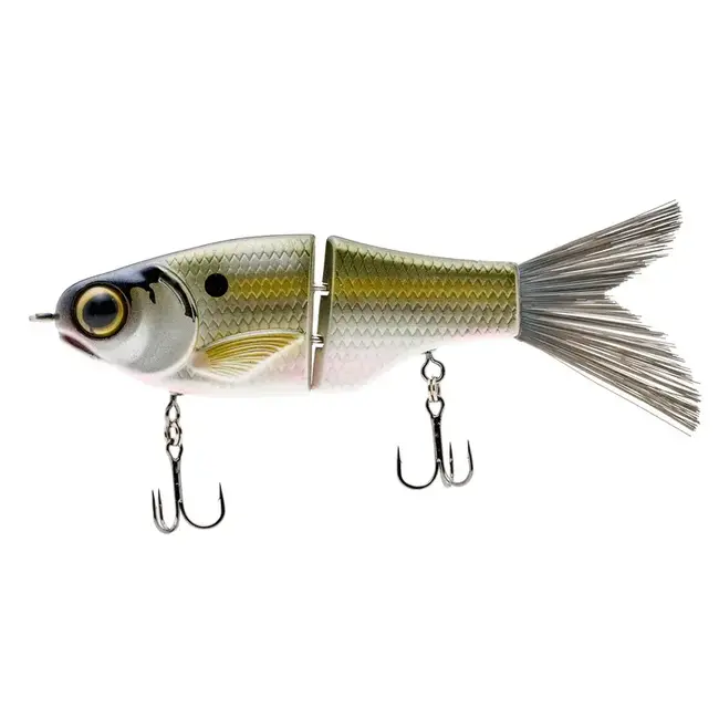 Spro KGB Lil Guy 12 cm 25 gr Platinum Shad