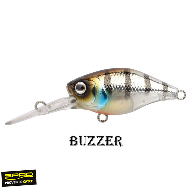 Spro Ikiru Mini Crank Slow Foating Lengte 3,8 cm 4,0 gr Diepte 0,5 m Buzzer