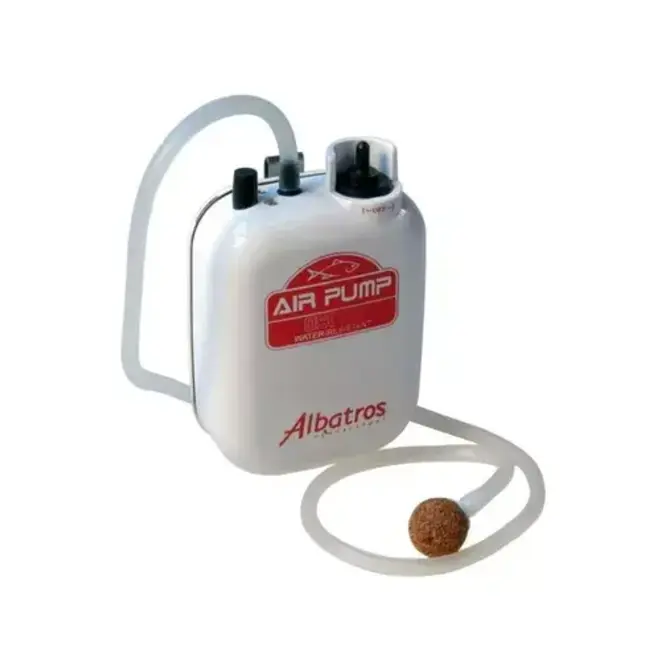 Albatros Aaspomp 2-Speed voor levend aas in auto of boot