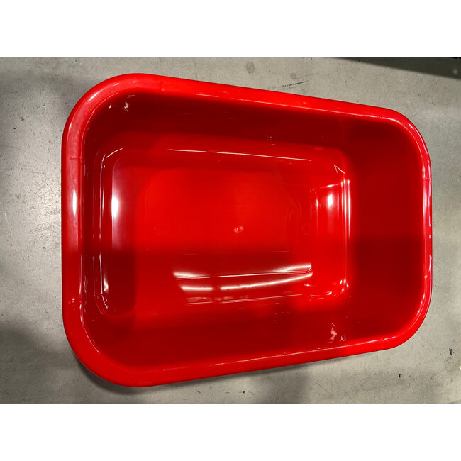 Albatros Vierkante voerbak van 15 liter voor aas en voer aan de waterkant