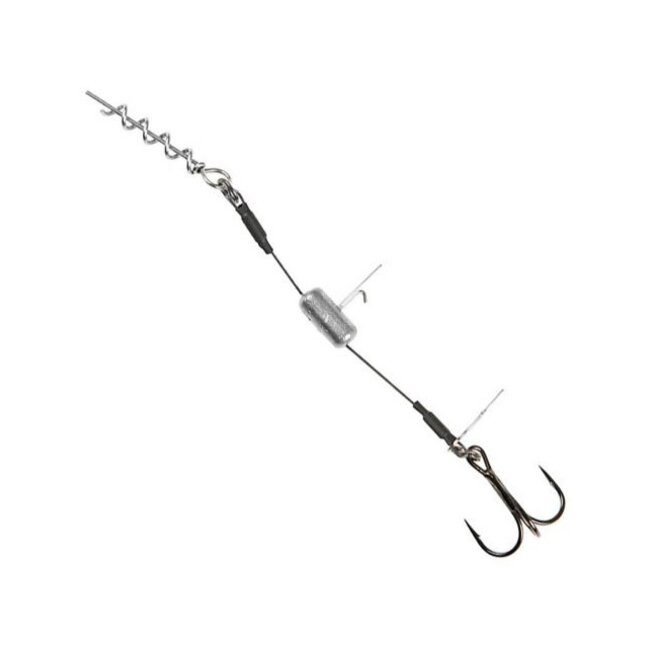 Fox Rage Ti Pro Titanium Wire Harness 35 kg Haakmaat 2 4 gr