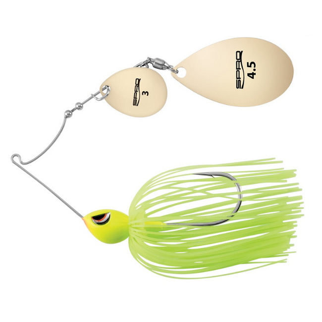 Spro Thumper 11,4 cm 14 gr Haakmaat 4/0 Chartreuse