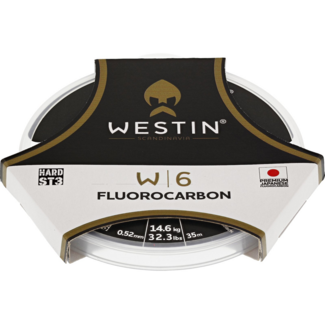 Westin W6 ST3 Fluorocarbon 35 m Diameter 0,73 mm Trekkracht 29,1 kg /64,3 lbs Clear