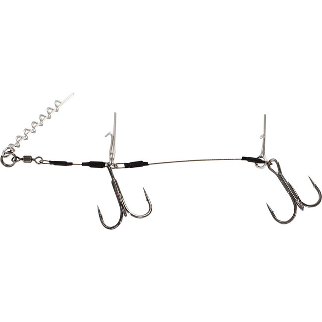 Westin Shallow Rig Double 1 x 7 15 cm 40,8 kg Haakmaat 2/0