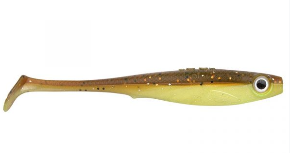 Spro Iris Popeye 10 cm 7 gr UV Brown Chartreuse shad