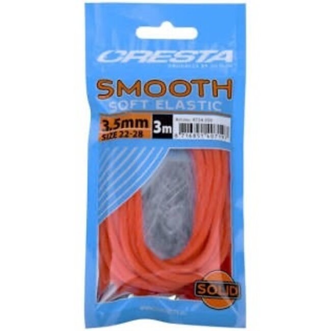 Cresta Smooth Soft Elastic 5M Fluo Orange 2.6mm